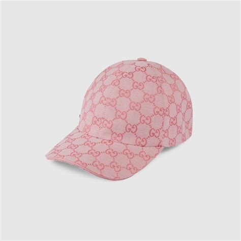 pink free gucci hat|Gucci pink cap.